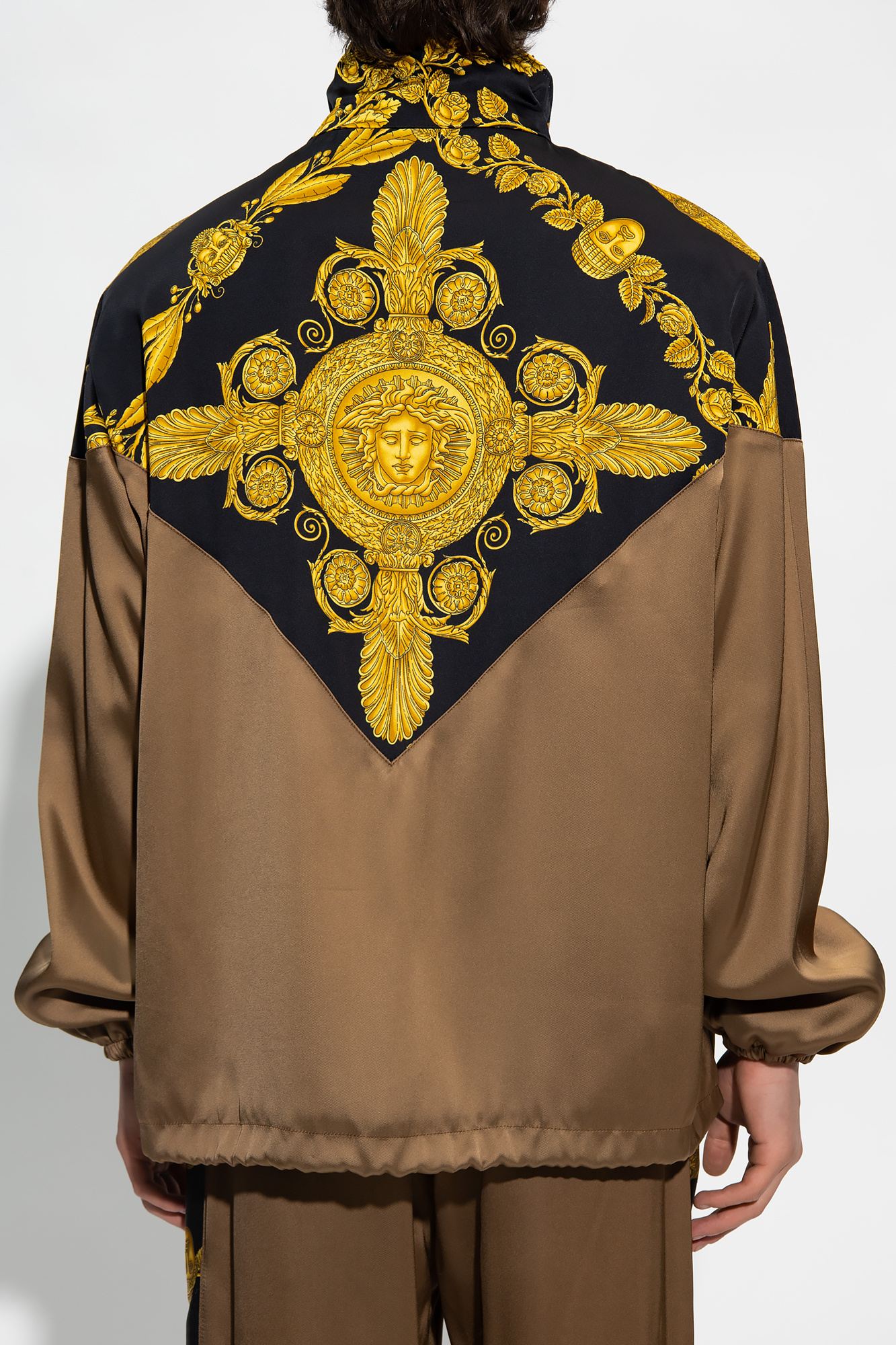 Versace baroque store print jacket